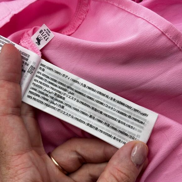 Abercrombie Kids Maxi Dress Pink Sz 17/18 - Picture 8 of 9